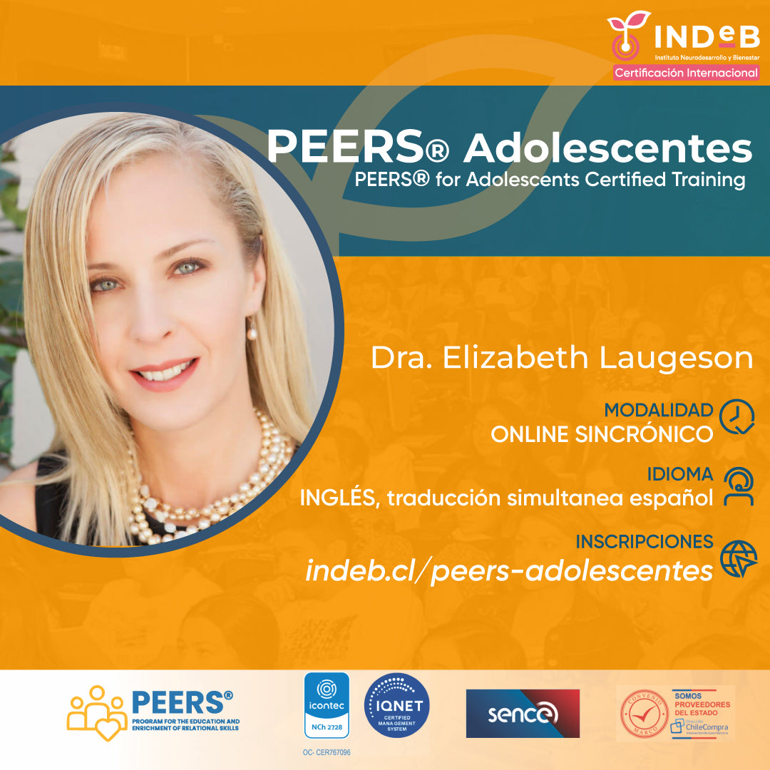Certificación PEERS Adolescentes
