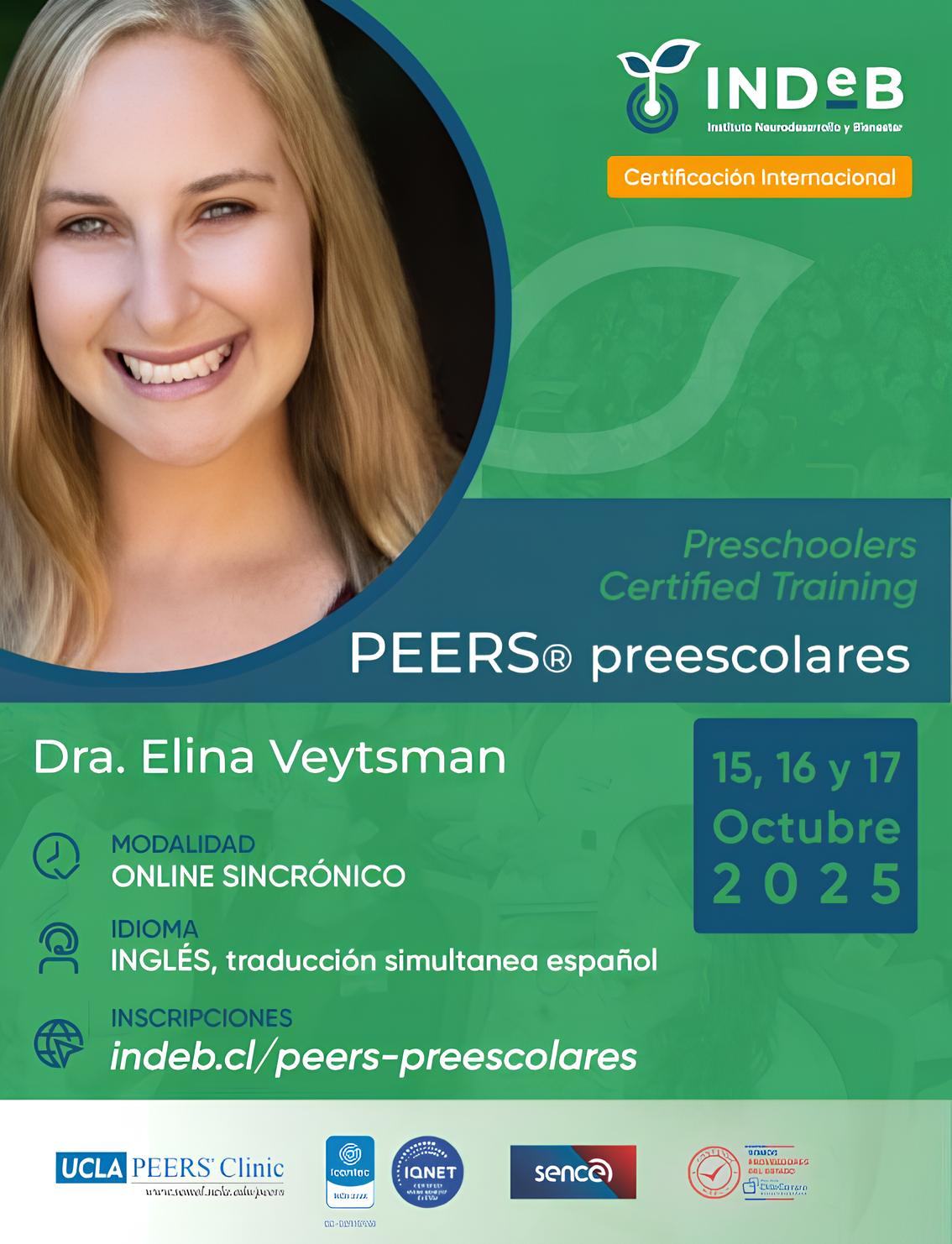 Certificación PEERS Preescolares