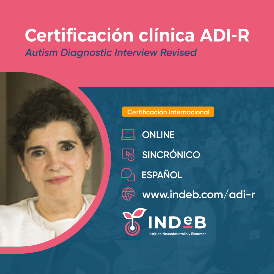 Certificación internacional en ADI-R – Tienda INDeB