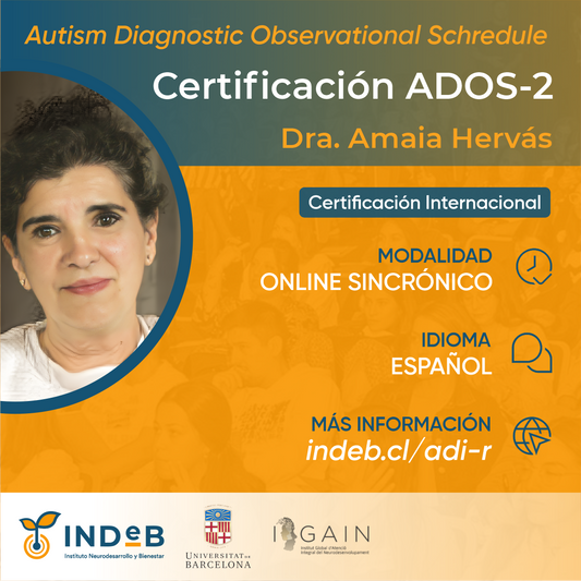 Certificación internacional en ADOS-2