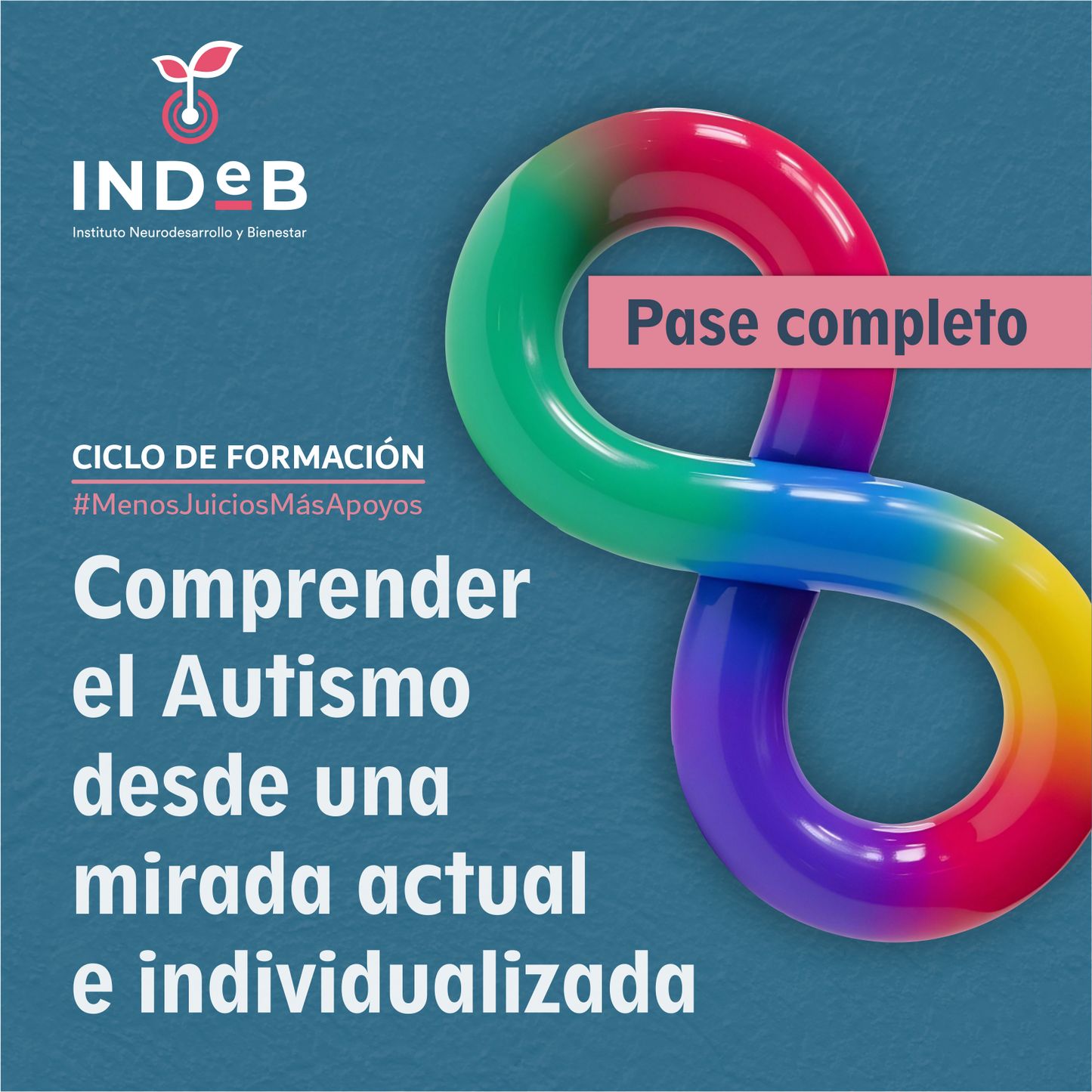 Ciclo de formación Comprender el Autismo desde una mirada actual e individalizada