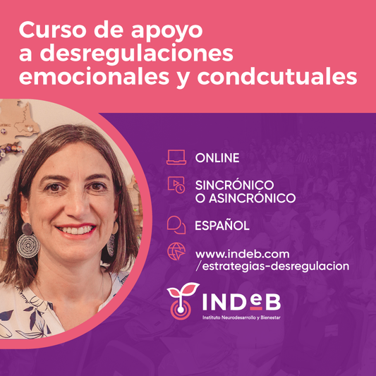 Curso de apoyo a desregulaciones emocionales y conductuales