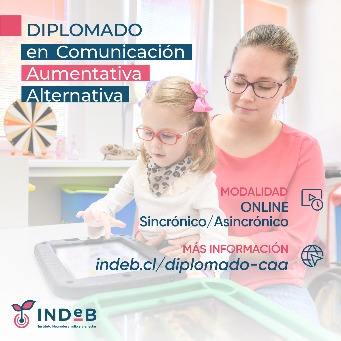 Diplomado online en comunicación aumentativa alternativa, CAA