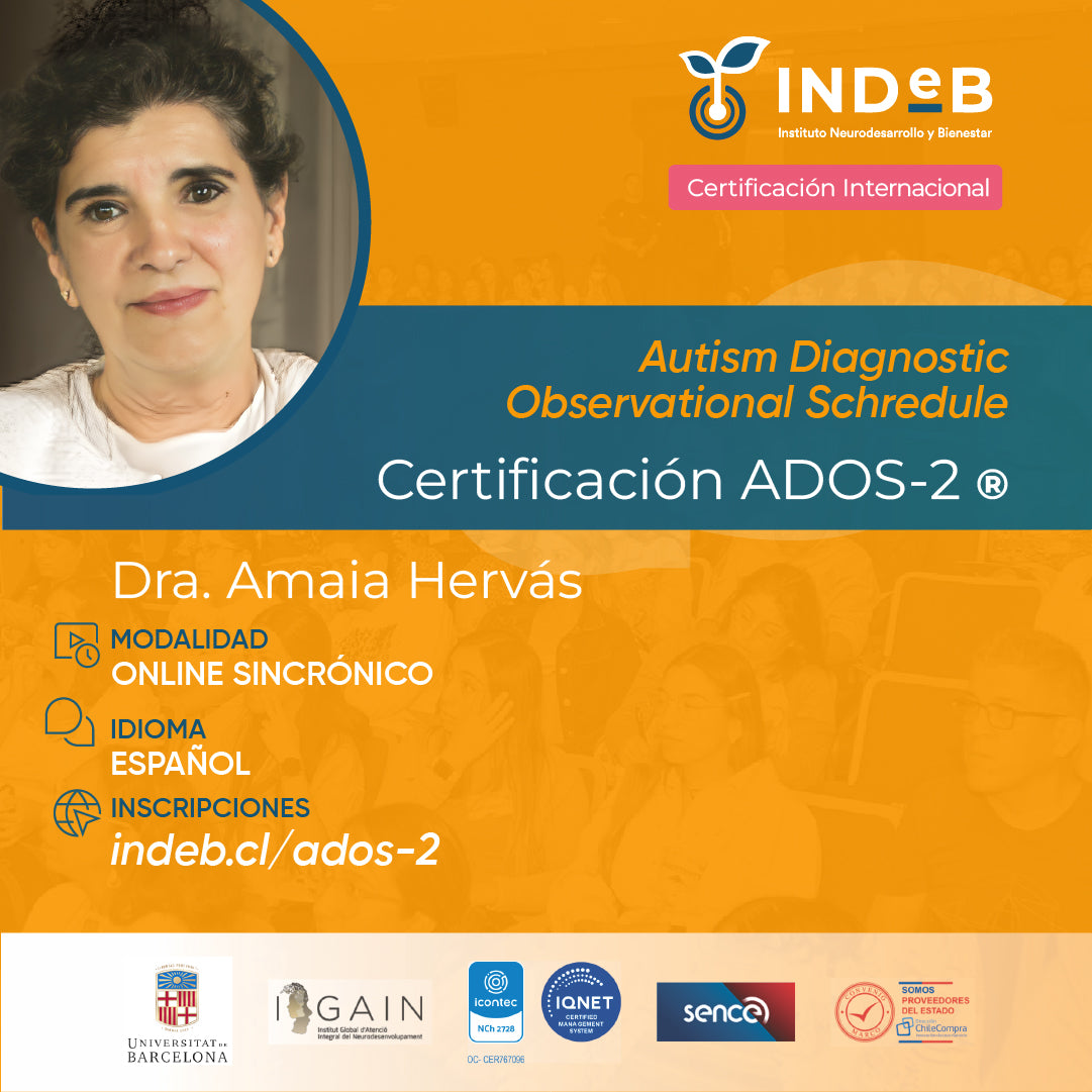 Certificación internacional en ADOS-2