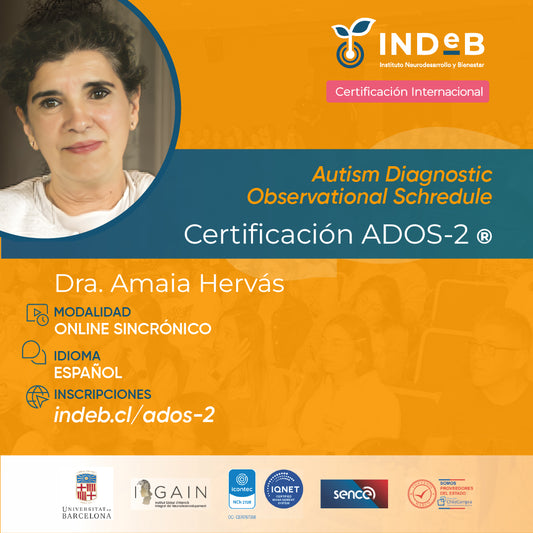 Certificación internacional en ADOS-2
