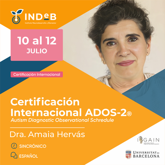 Certificación internacional en ADOS-2