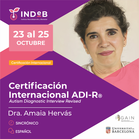 Certificación internacional en ADI-R